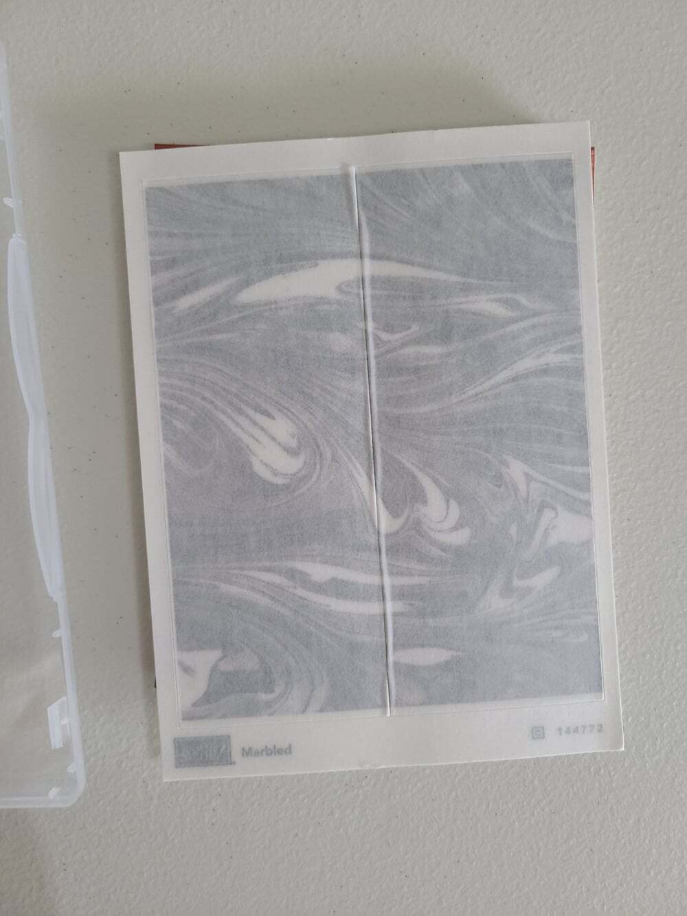 Stampin' Up! Marbled Stamp Set Retired New - Picture 3 of 6